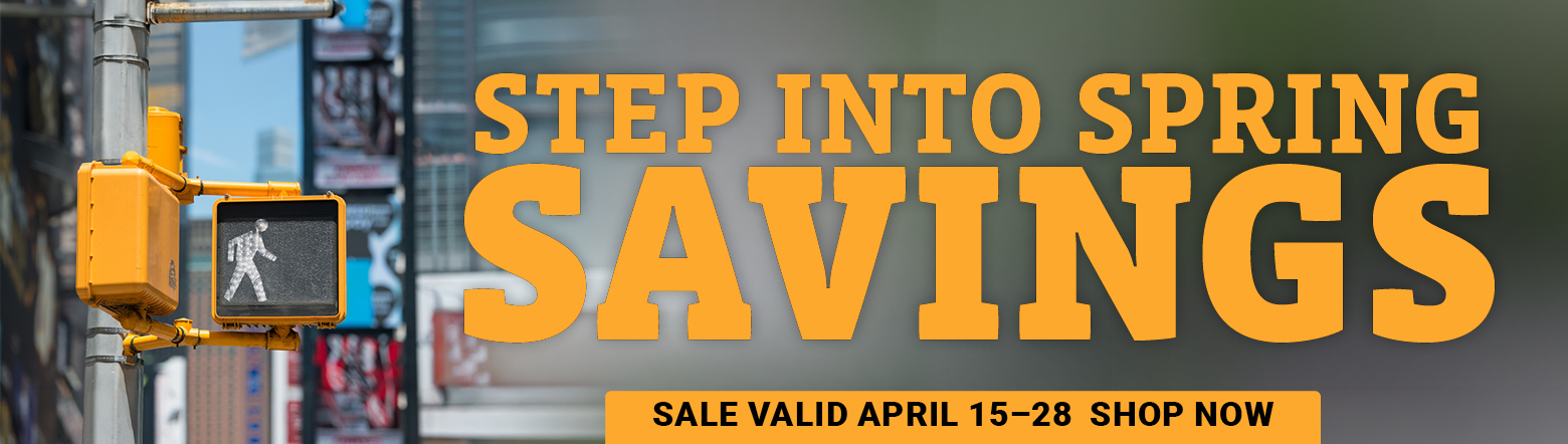 Spring Savings April Header
