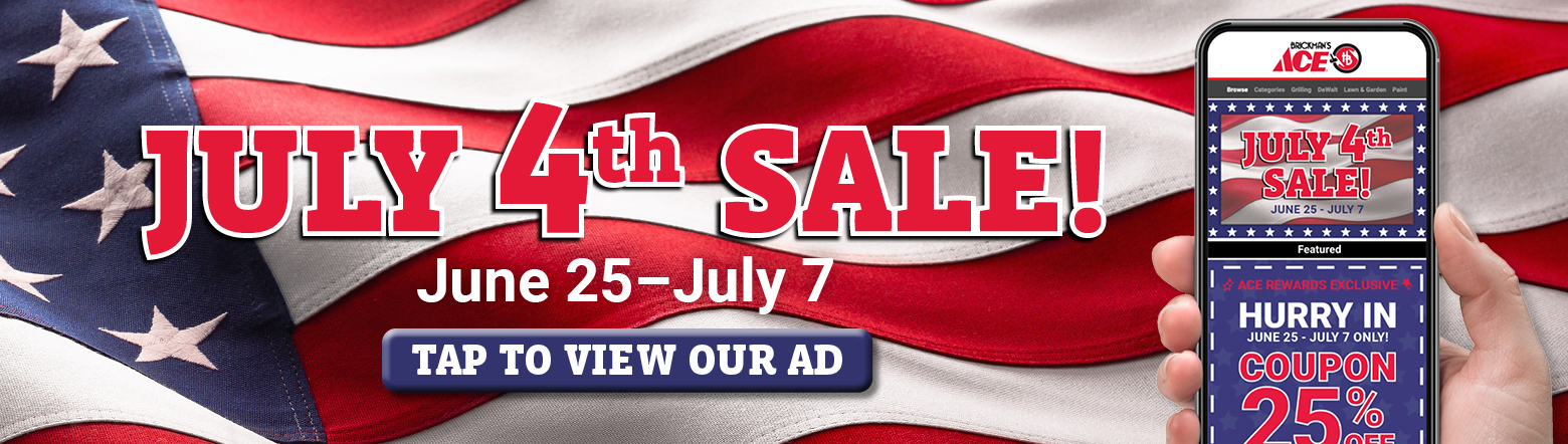 4th of July Event Header
