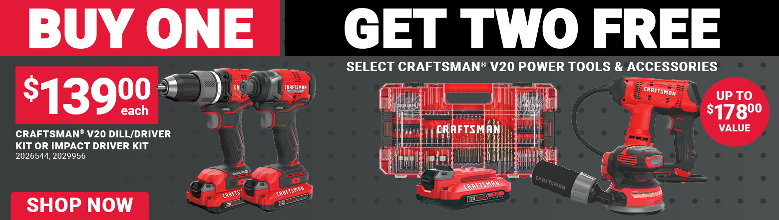 B1G2 CRAFTSMAN Header