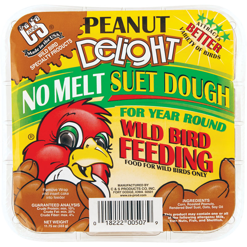 11.75 Oz. C&S® Peanut Delight No Melt Suet Dough