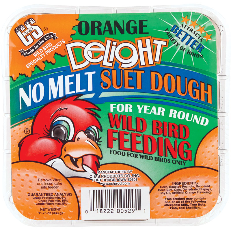 11.75 Oz. C&S® Orange Delight No Melt Suet Dough