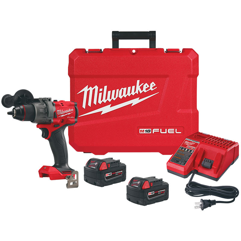 Milwaukee® M18 Fuel™ Brushless Cordless Hammer Drill Kit