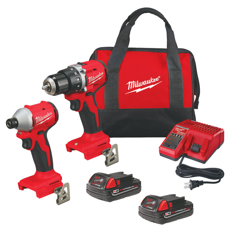 Milwaukee® M18™ Brushless Compact Drill & Impact Driver Kit
