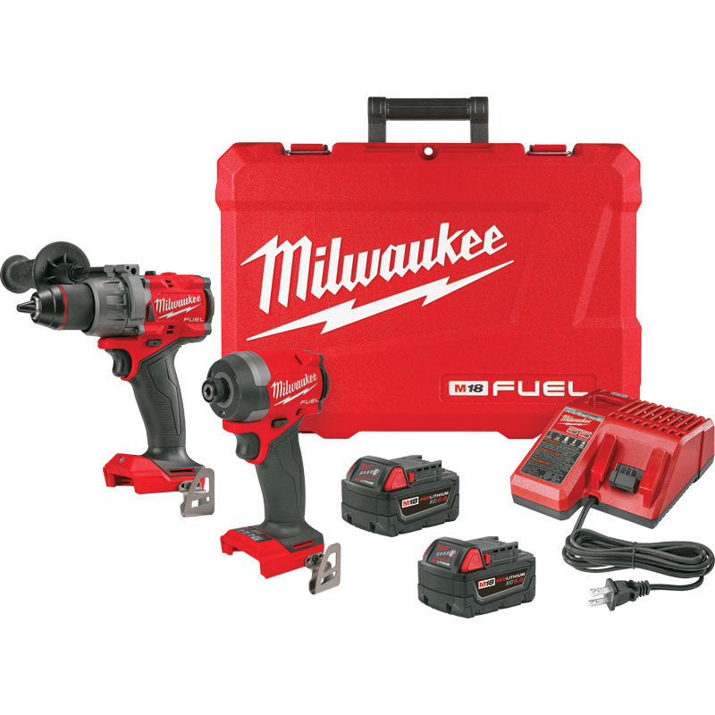 Milwaukee® M18 FUEL™ 18V Cordless Brushless 2-Tool Combo Kit