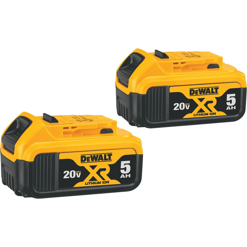 2 Pk. DEWALT® 20V Max XR 5 Ah Battery