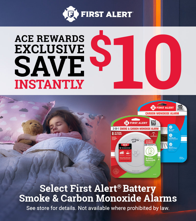 Save $10 Instantly on Select First Alert® Products