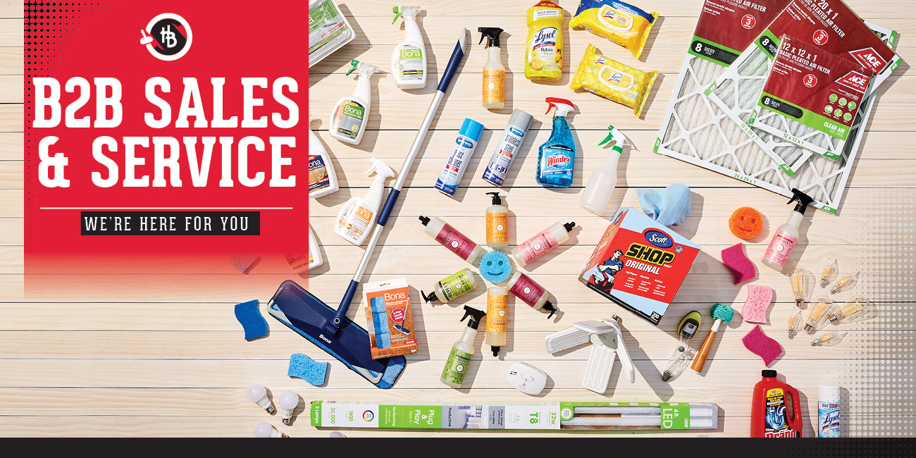 B2B Sales & Service - Brickmans Ace